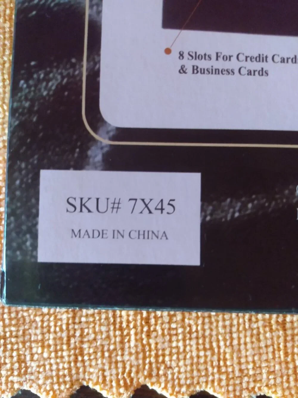 Leather Wallet Gift Set